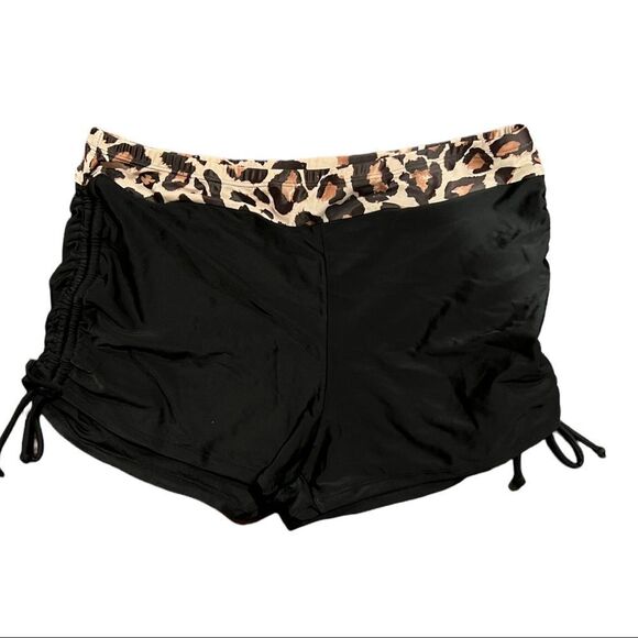 Women’s Two Piece Cheetah Print Bathing Suit - Picture 3 of 10